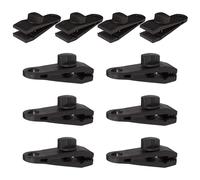 Clips Clips Prazia di blocco pesante | Tarp Clips Clamp da sole | 10 pezzi Clumps a baldacchino Tarrp Cllips | Strong Grip Sun Shade Clipps Clip per le tende per coperture per barche, rifugi temporane
