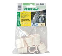Clips di fissaggio 20 mm 10 pz Bianco