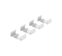 Clips di Fissaggio per Profilo SLIM per Doppia Striscia (conf. 4pz)
