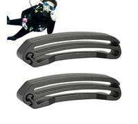 Clips For Webbing - PP, 2pcs Strap Ending Vest Buckle Anti Erosion Design