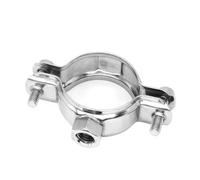 Clips in acciaio inossidabile Gear Pipe Clamp, Dado in acciaio inossidabile 304 Supporto for tubo fisso for Staffa for in PVC Morsetto for dell'acqua M8(Inside diameter63)