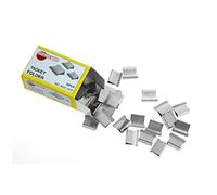 Clips Molle di Ricarica in Acciaio per Sparamolle, Confezione da 50 pezzi.