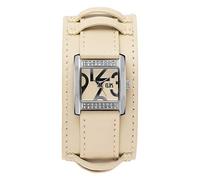 Clips - Orologio da polso, analogico al quarzo, pelle, Donna