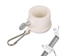 Clips Per Bandiera Rotanti - Hardware Per Montaggio Su Asta Girevole, Per Asta Per Bandieras Antitorsione, 2 Di Montaggio, Dispositivo Di Fissaggio Per Bandiera Da Esterno | Clip Per Band