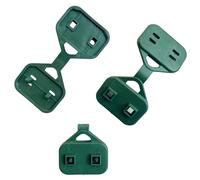 CLIPS per fissaggio telo ombreggiante clac pvc ganci per rete ombra frangisole