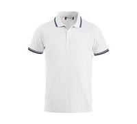 CliQue Amarillo Polo Shirt, Bianco, XL Uomo