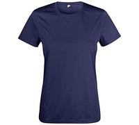 Clique Basic Active-t T-Shirt, Navy Scuro, Large Donna
