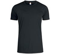 Clique Basic Active Tee T-Shirt, Nero, Medium Uomo