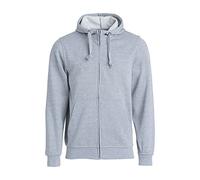 CliQue Basic - Felpa con Cappuccio da Uomo Grigio (Grey Melange 95) M