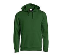 CliQue Basic Felpa con cappuccio da uomo Verde (verde bottiglia). XXXL