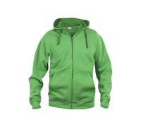 Clique Basic Felpa con Cappuccio e Zip Intera Uomo (UB102)
