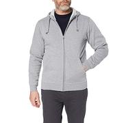 CliQue Basic Full Zip Hoody Felpa, Grigio (Grey Melange 95), 4XL Uomo