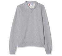 CliQue Basic Polo Sweater Maglia di Tuta, Grigio (Grigio Melange), XXX-Large Uomo