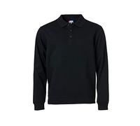 CliQue Basic Polo Felpa Uomo Nero S