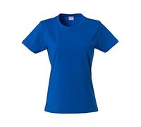 CliQue Basic Tee T-Shirt, Blu (Blu Reale.), M Donna