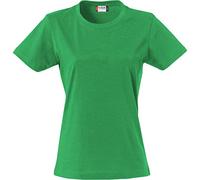 CliQue Basic Tee T-Shirt, Verde (Verde Mela), XXL Donna