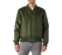 CliQue Bomber Giacca, Verde (Verde Militare), XL Uomo