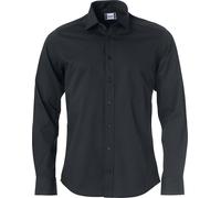 CLIQUE Camicia CLARK Manica Lunga da Uomo Twill 100% Cotone Regular Fit Bottoni