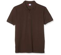 CliQue Classic Lincoln - Polo da Uomo Marrone (Mocca Scuro). XXL
