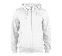 CLIQUE Felpa BASIC ACTIVE FULL ZIP Intera con Cappuccio Elasticizzata Leggera