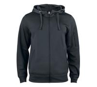 CLIQUE Felpa BASIC ACTIVE FULL ZIP Intera con Cappuccio Elasticizzata Leggera