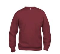 CLIQUE Felpa BASIC ROUNDNECK a Girocollo Unisex in Poliestere Cotone Uomo Donna