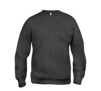 CLIQUE Felpa BASIC ROUNDNECK a Girocollo Unisex in Poliestere Cotone Uomo Donna