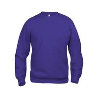 CLIQUE Felpa BASIC ROUNDNECK a Girocollo Unisex in Poliestere Cotone Uomo Donna