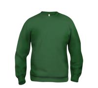 CLIQUE Felpa BASIC ROUNDNECK a Girocollo Unisex in Poliestere Cotone Uomo Donna