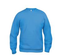 CLIQUE Felpa BASIC ROUNDNECK a Girocollo Unisex in Poliestere Cotone Uomo Donna