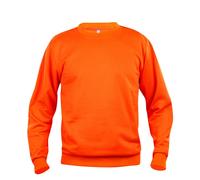 CLIQUE Felpa BASIC ROUNDNECK a Girocollo Unisex in Poliestere Cotone Uomo Donna