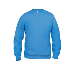 CLIQUE Felpa BASIC ROUNDNECK a Girocollo Unisex in Poliestere Cotone Uomo Donna