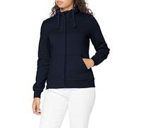 Clique Felpa con Cappuccio da Donna con Zip Intera, Blu (Dark Nave), XS