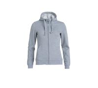 Clique Felpa con Cappuccio e Zip Intera Semplice Donna (UB194)