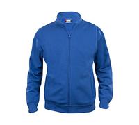 Clique - Felpa con cerniera zip bambino ragazzo Basic Cardigan Junior in poliestere con asola per auricolari in diversi colori e taglie (royal TAGLIA 12-14 ANNI 150/160)