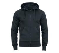 CLIQUE Felpa HARPER Invernale con Cappuccio Tasconi Zip Intera Unisex in Cotone