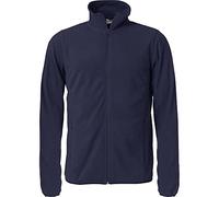 CliQue Giacca in pile basic da uomo, Blu marino scuro, XL