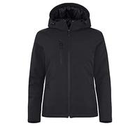 Clique Giacca Soft Shell Imbottita Donna (S) (Nero)