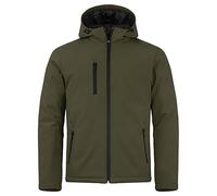 Clique Giacca Soft Shell Imbottita Uomo (3XL) (Verde Nebbia)