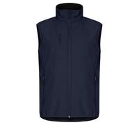 CliQue Giacca softshell classica da uomo, Blu marino scuro, L