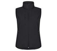 CliQue Gilet da donna classico in softshell, Nero , L