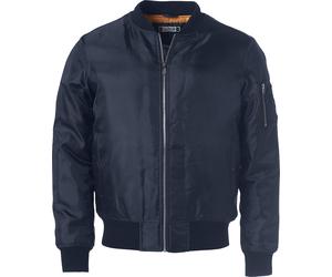 CLIQUE Giubbotto BOMBER Classico Giacca Imbottita Unisex Stile Anni '80 con Zip