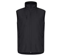 CLIQUE Giubbotto CLASSIC SOFTSHELL VEST Gilet Smanicato da Uomo Imbottito Tasche