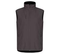 CLIQUE Giubbotto CLASSIC SOFTSHELL VEST Gilet Smanicato da Uomo Imbottito Tasche