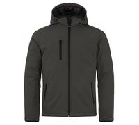 CLIQUE Giubbotto PADDED HOODY Softshell Imbottito + Cappuccio Uomo Elasticizzato