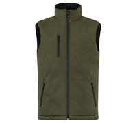 CLIQUE Giubbotto PADDED SOFTSHELL VEST Gilet Smanicato da Uomo Imbottito Tasche
