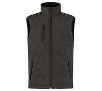 CLIQUE Giubbotto PADDED SOFTSHELL VEST Gilet Smanicato da Uomo Imbottito Tasche