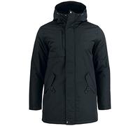 Clique - Giubbotto Parka Uomo Donna Unisex Creston, in Nylon, casual, antivento, per trekking, escursione, lavoro, viaggio, stagione Autunno Inverno, colore Nero (M)