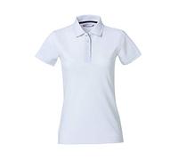 CliQue Heavy Premium Polo, Bianco (White 00), 46 (Dimensioni Produttore: L) Donna
