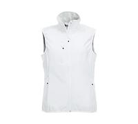 CliQue Ladies Softshell Vest, Gilet da Esterno Donna, Bianco (White), 42 EU